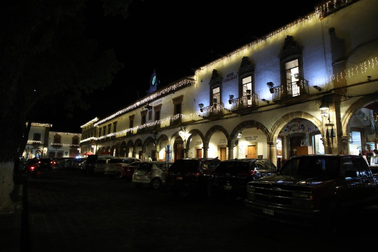 Hotel Casa Baez ปาทซ์คูเอโร ภายนอก รูปภาพ