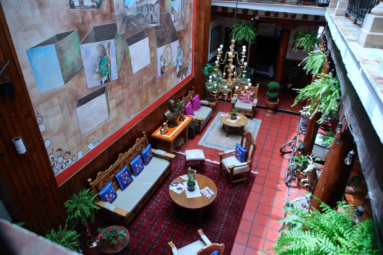 Hotel Casa Baez ปาทซ์คูเอโร ภายนอก รูปภาพ