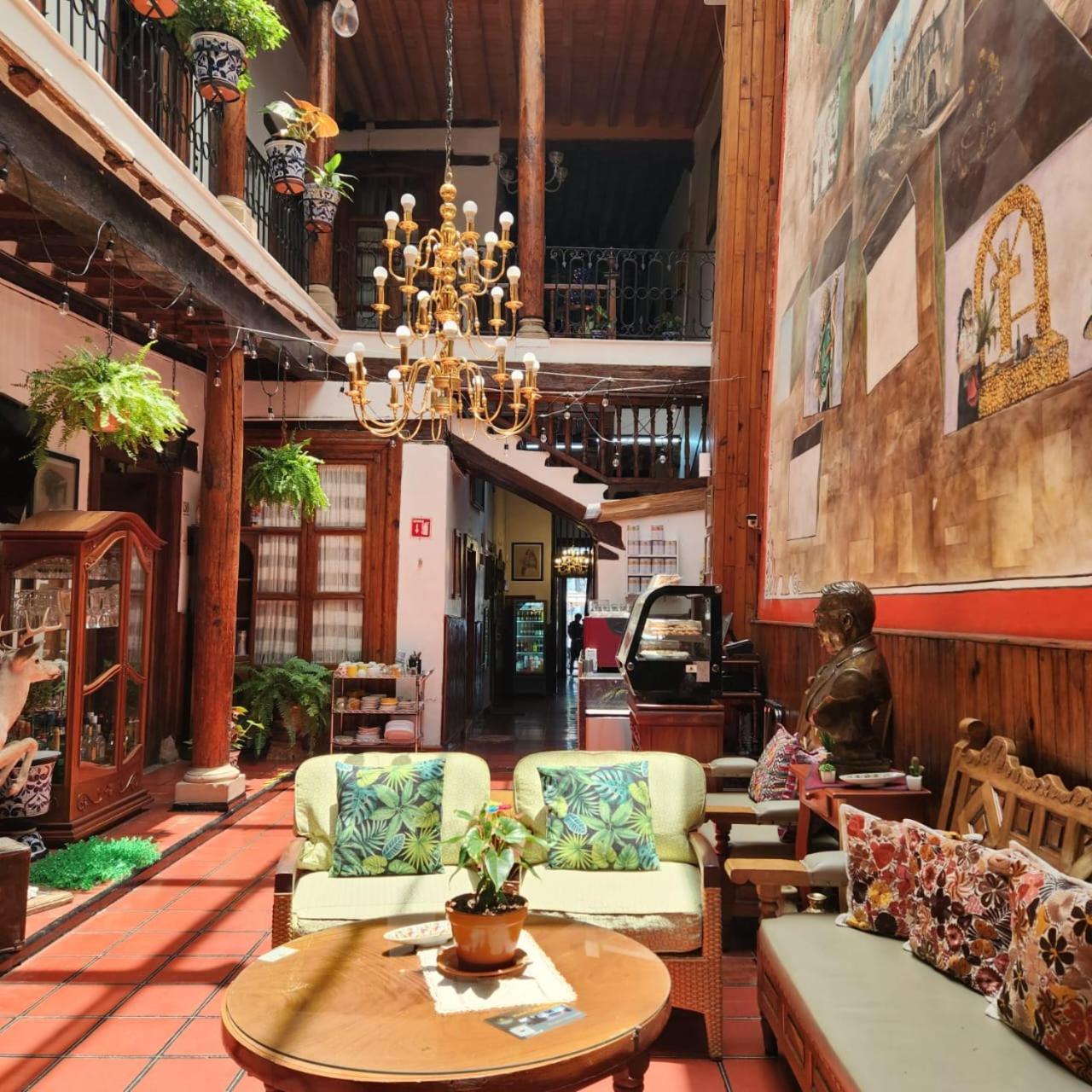Hotel Casa Baez ปาทซ์คูเอโร ภายนอก รูปภาพ
