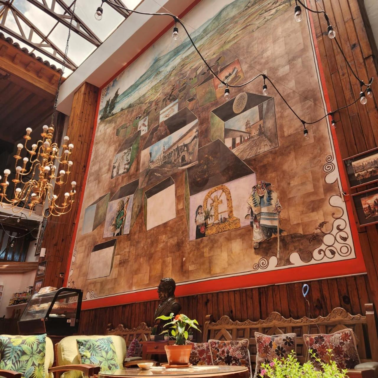 Hotel Casa Baez ปาทซ์คูเอโร ภายนอก รูปภาพ