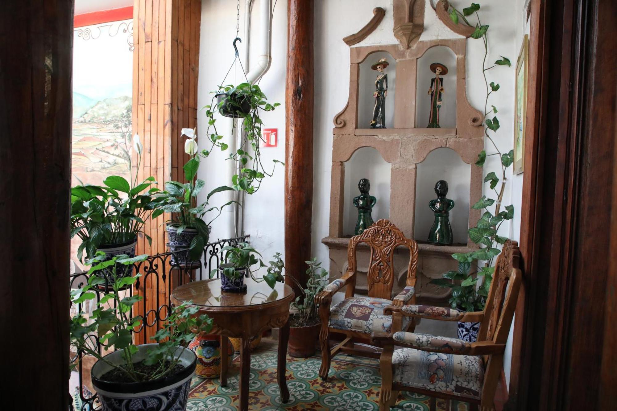Hotel Casa Baez ปาทซ์คูเอโร ภายนอก รูปภาพ